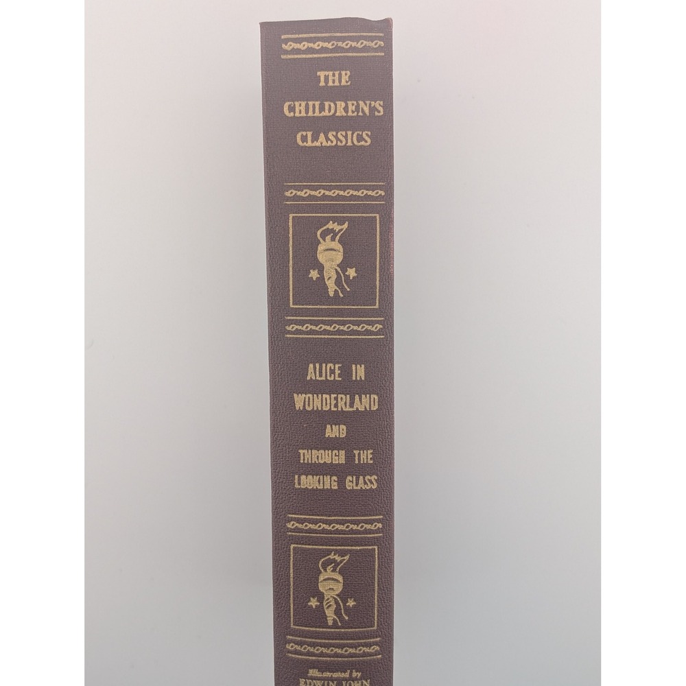 Alice in Wonderland Through the Looking Glass Lewis Carroll Winston Co 1923